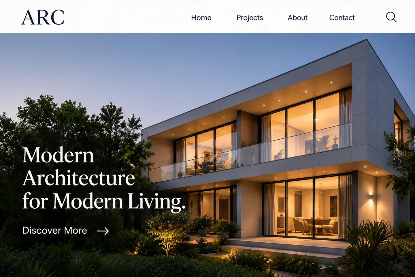 ARC · Architecture illustrative concept
