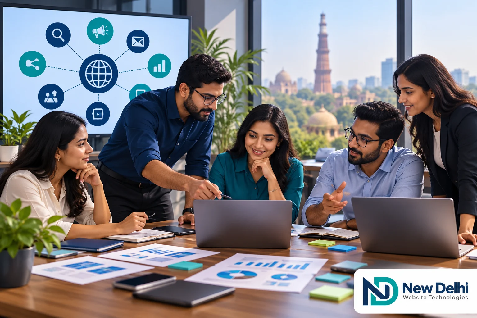 Digital Marketing Strategy for Delhi Businesses