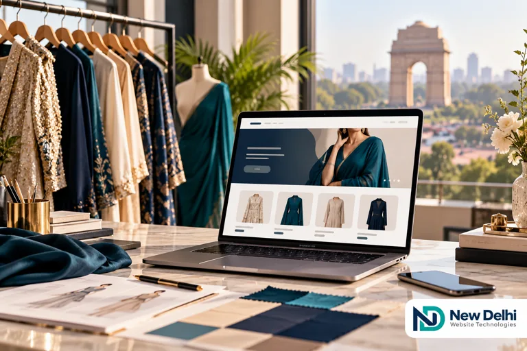 Fashion Website Design for Delhi Brands
