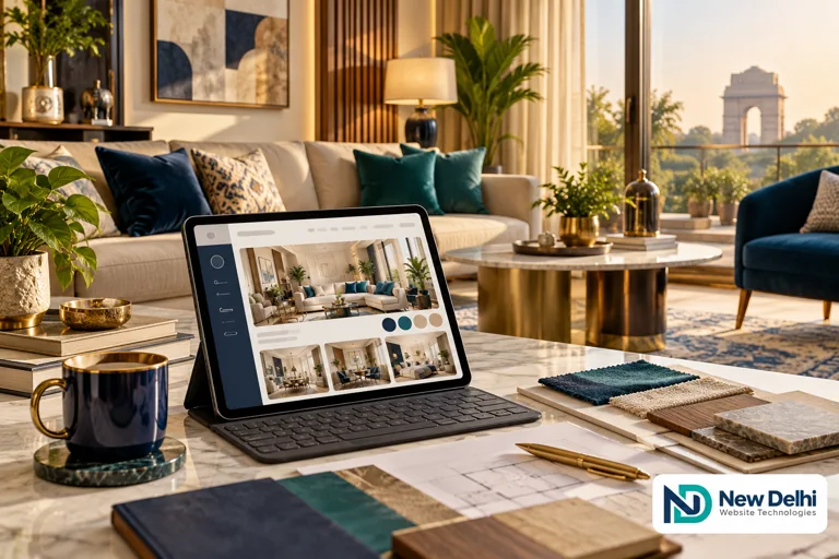Interior Designer Websites: Project Stories and Suitable Enquiries