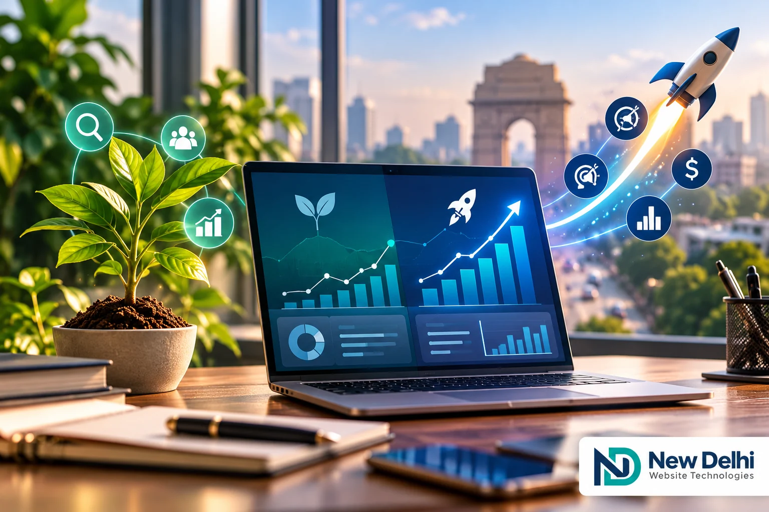 Organic and Paid Marketing for Delhi Businesses