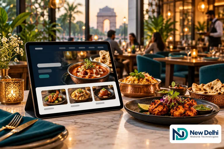 Restaurant Website Design in Delhi