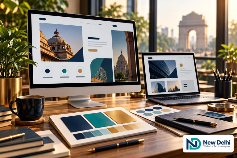 Website Colour Systems for Delhi Brands