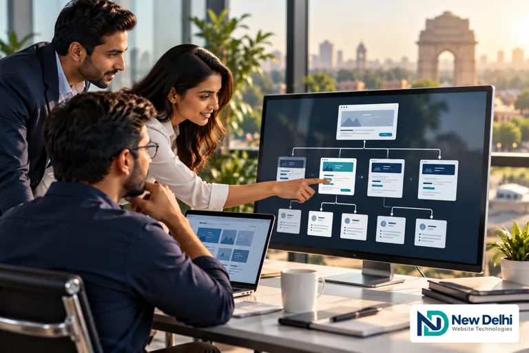 Website Navigation for Growing Delhi Companies