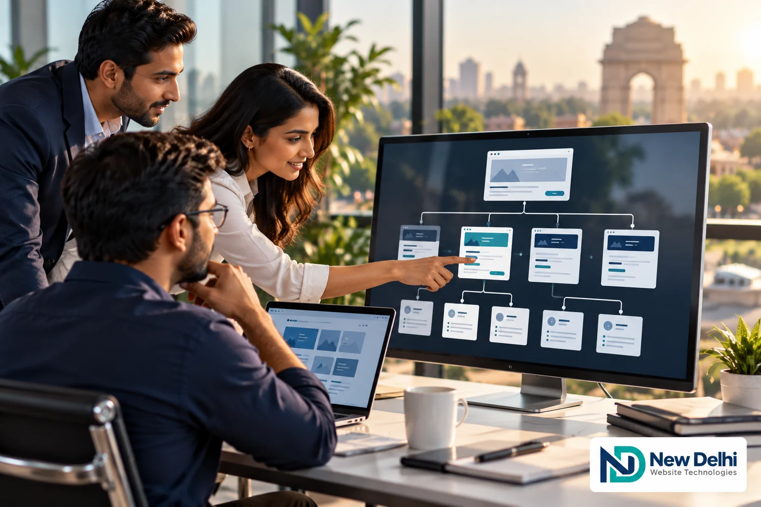 Website Navigation for Growing Delhi Companies