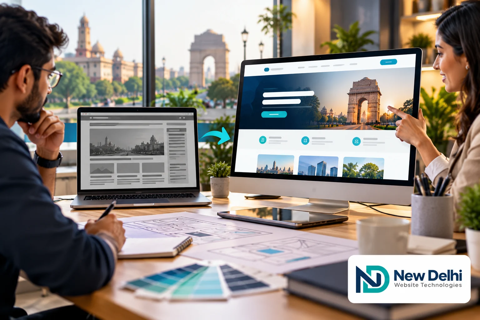 Website Redesign Planning for Delhi Businesses