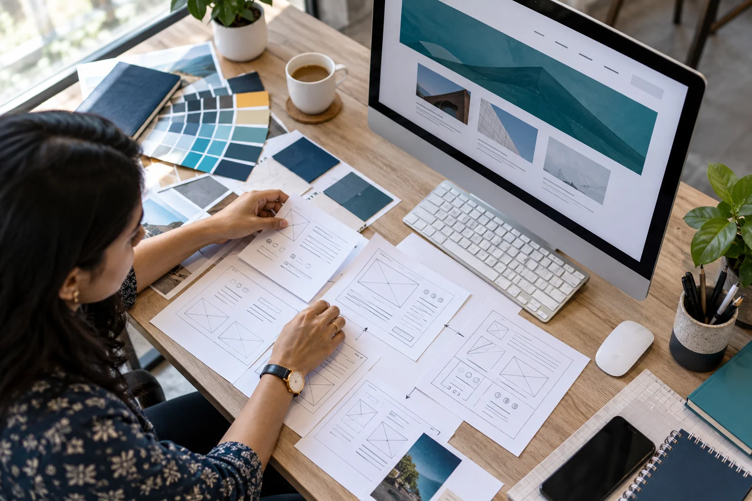 Structured content that can grow with your business — dynamic web designing project planning