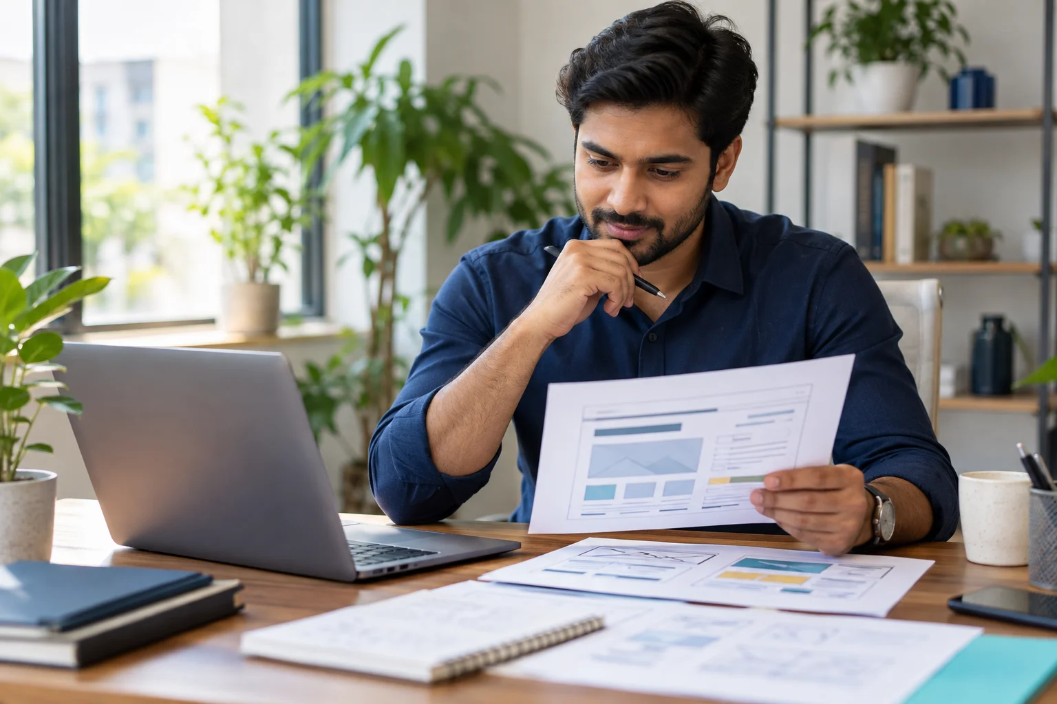 Improve the information within each important page — on page optimization project planning