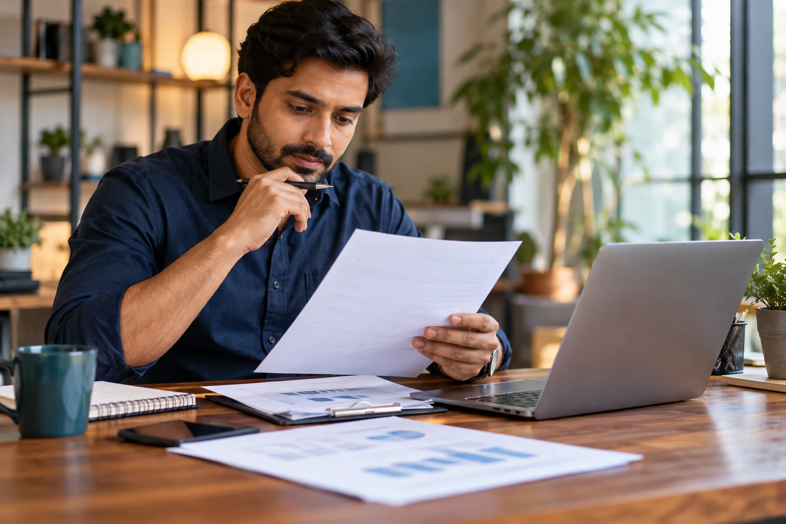 Confirm payment details in your proposal — illustrative website project scene