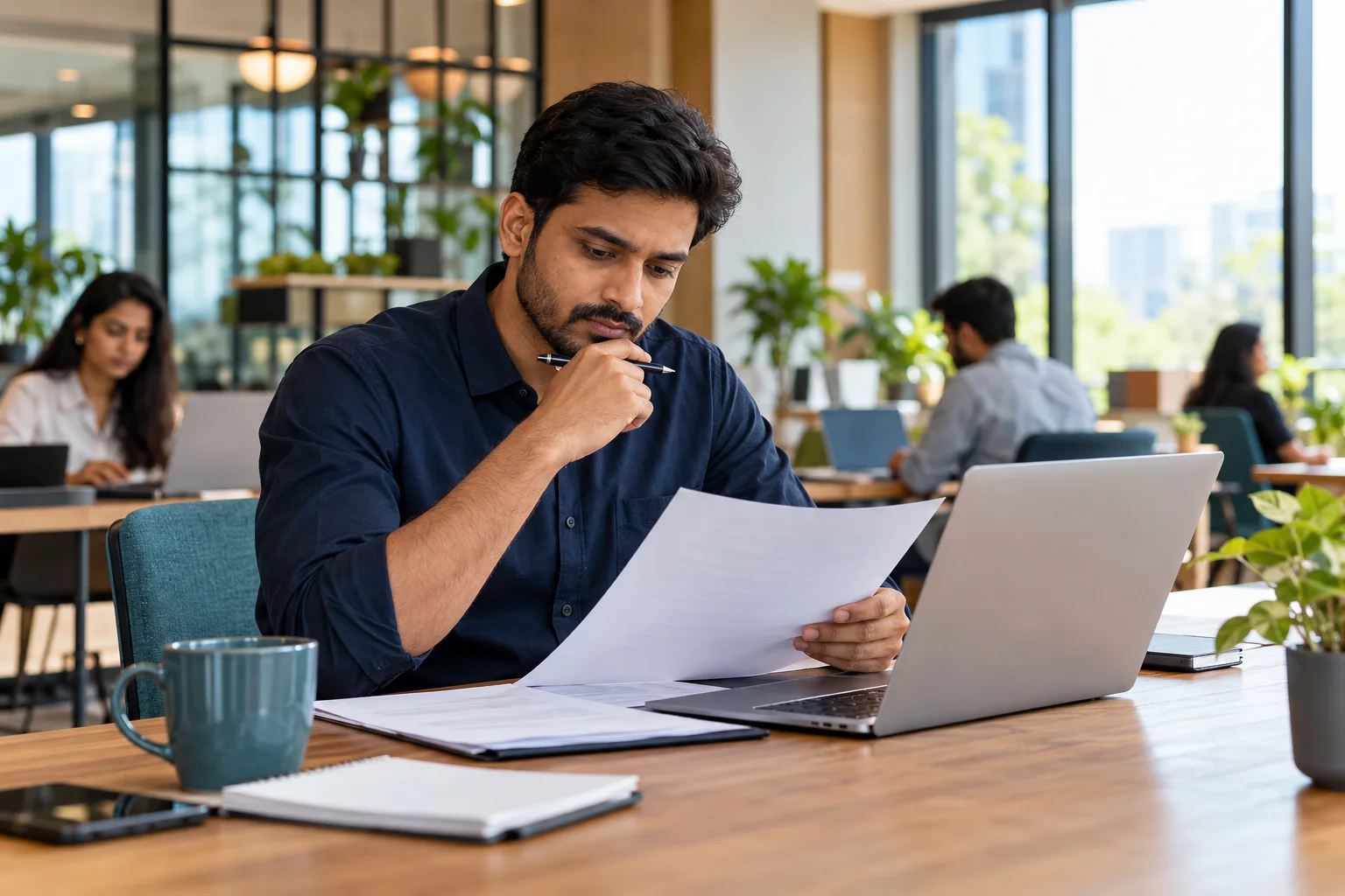 Agree the project details in writing — illustrative website project scene