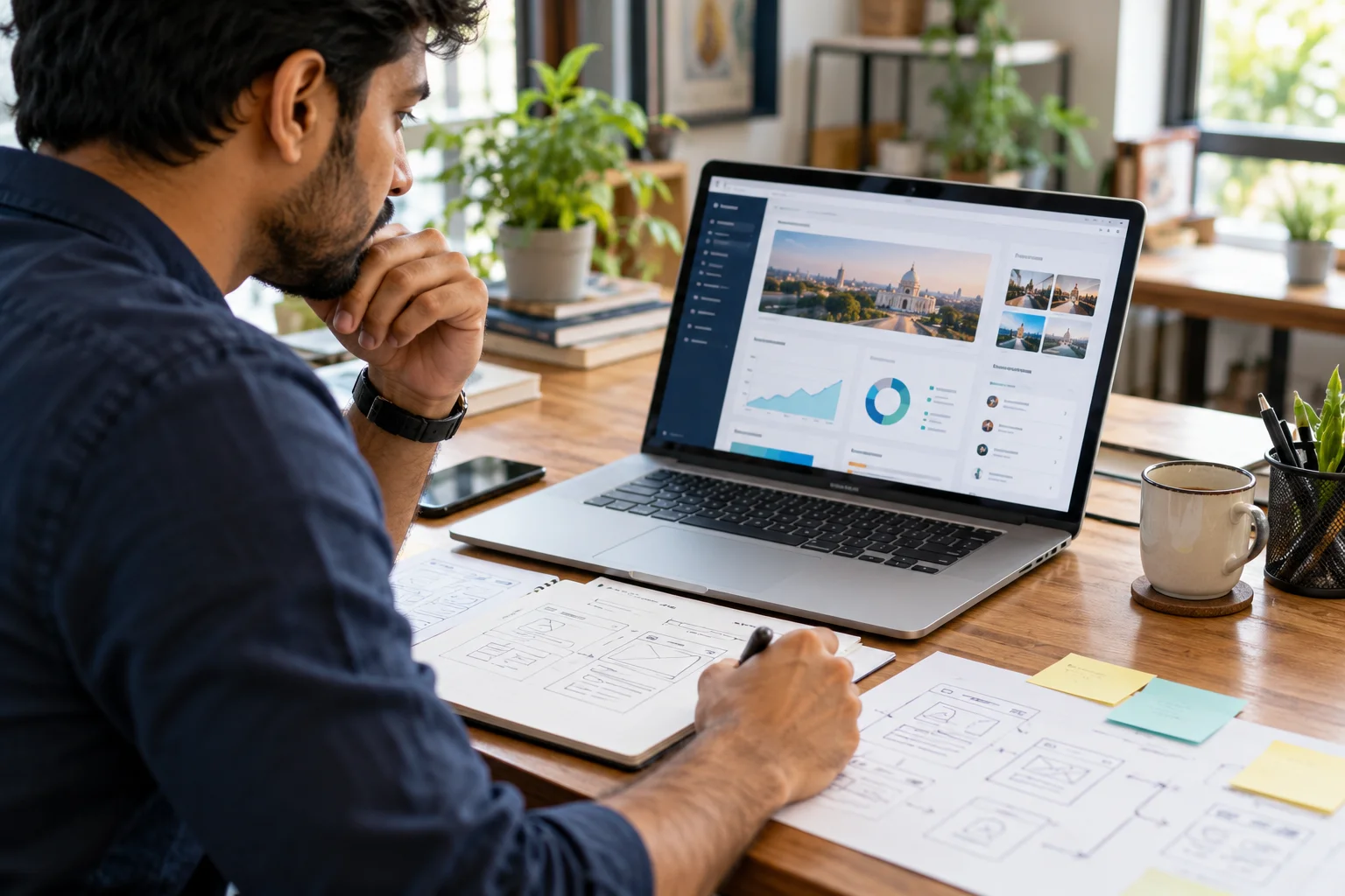 Make structured information easier to access — web portal development project planning
