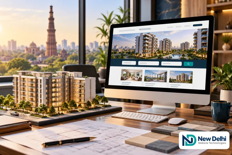 Real Estate Website Design in Delhi